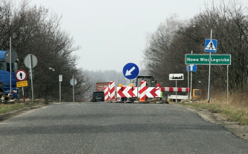 Przebudowa ulicy Gniewomierskiej w Legnicy