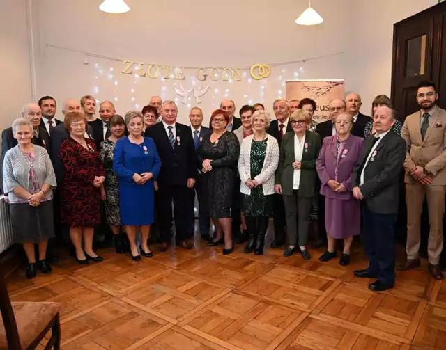 Złote gody w gminie Mycielin. 11 par świętowało 50-lecie pożycia małżeńskiego