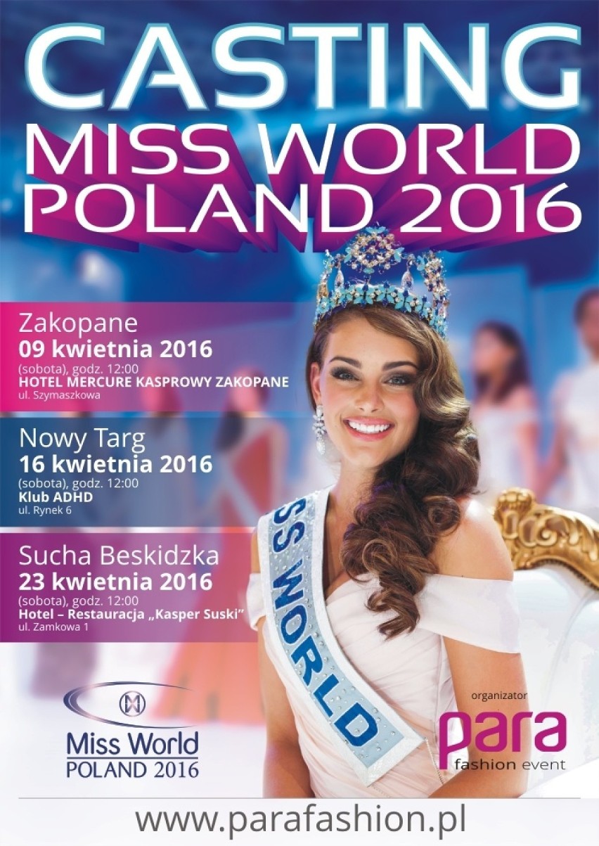 Miss World Poland 2016!