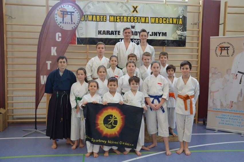 Mistrzostwa Wrocławia z udziałem karateków Hikari [ZDJĘCIA]
