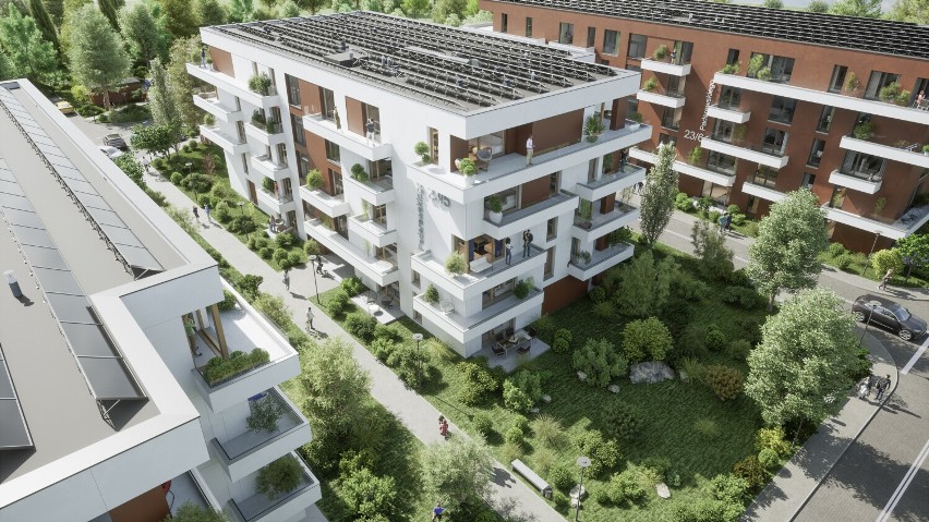 Tak będzie wyglądać nowe osiedle w Zawierciu - będzie nowoczesne i ekologiczne! Oto WIZUALIZACJE osiedla Park Paderewskiego