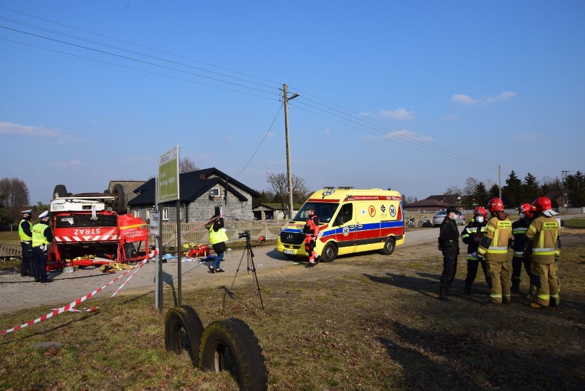 Po wypadku strażaków z Janowa sprawdzają jednostki OSP w powiecie wieluńskim