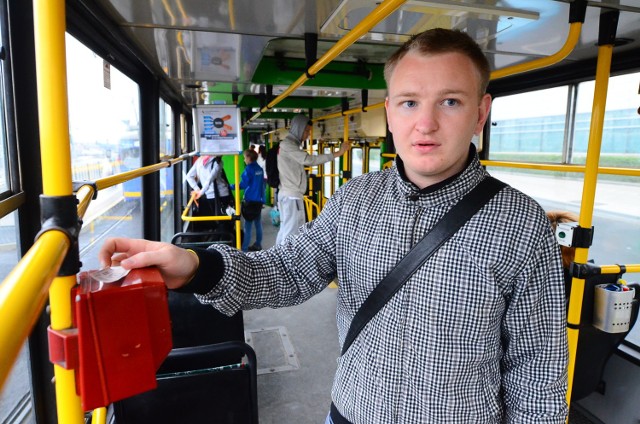 Akcja "Zostaw bilet" to dobry pomysł - uważa Tomasz Rosiak, student UAM