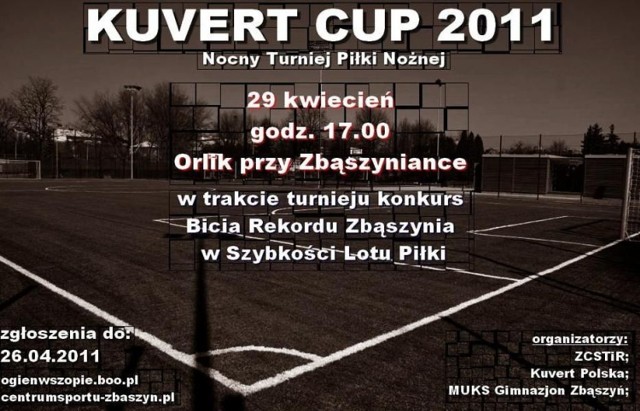 Plakat - Kuvert Cup 2011