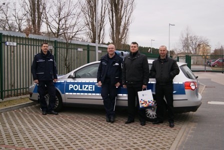 Kutnowscy policjanci na stażu w niemieckim Fürstenwalde