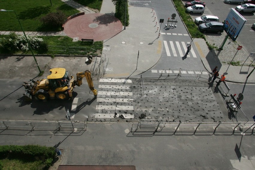 Przebudowa ulicy Neptuna w Legnicy (ZDJĘCIA)