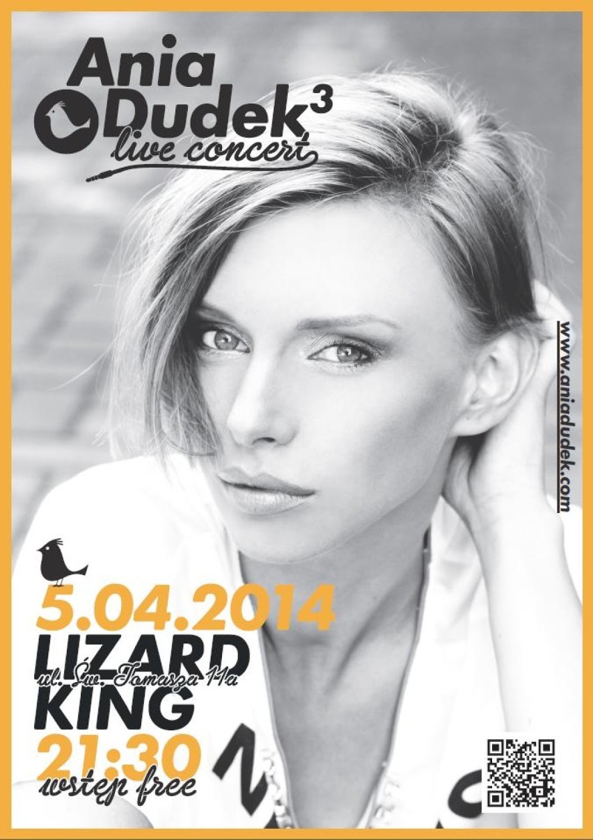Koncert Ani Dudek w krakowskim Lizard Kingu