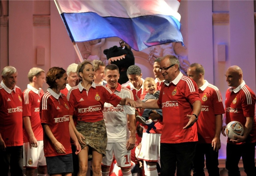 Prezentacja wiślackich strojów Adidasa w 2011 roku