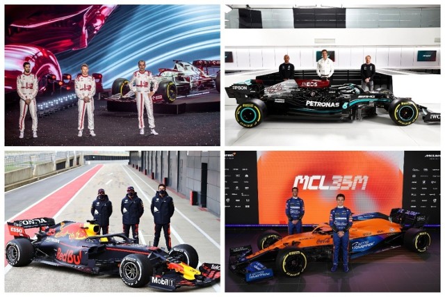 Wreszcie rusza! Nowy sezon Formuły 1 zacznie się od Grand Prix Bahrajnu. W tym roku mamy kilka zmian w składach ekip, a także jest jedna nowa (choć obecna w stawce od dawna, ale pod inną nazwą). Zobacz kierowców i ich bolidy, jakie będziemy oglądać w 2021 r.

Uruchom i przeglądaj galerię klikając ikonę "NASTĘPNE >", strzałką w prawo na klawiaturze lub gestem na ekranie smartfonu