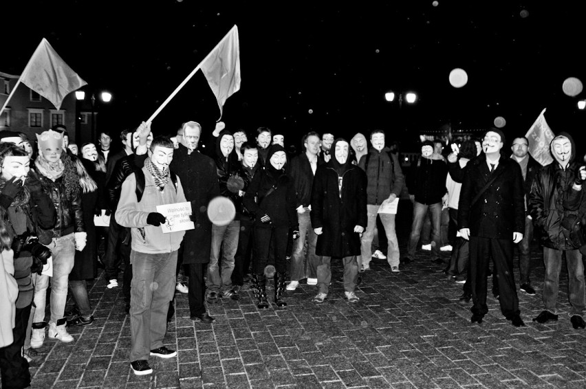 Marsz Miliona Masek w Warszawie