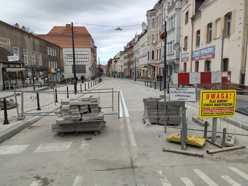 Prace na ulicach Daszyńskiego i Piłsudskiego zostały prawie...