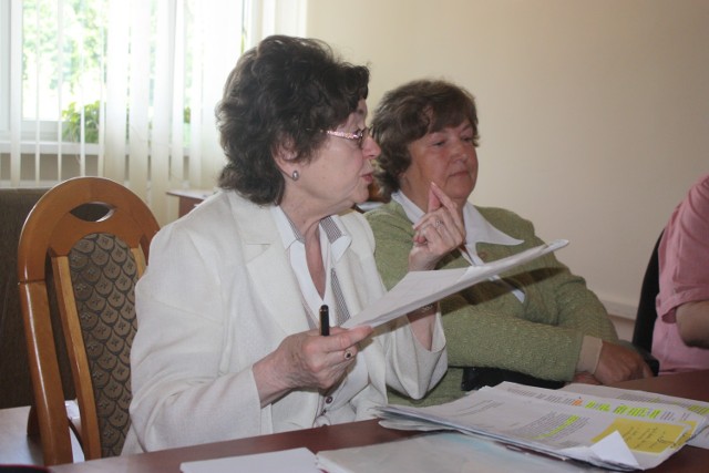 W konferencji w Urzędzie Miejskim w Zawierciu wzięły udział między innymi Zofia Musiałek oraz Barbara Kidawska z TOZ.