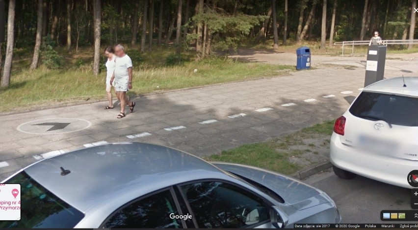 Łeba. Samochód Google Street View był tu w latach 2012-2020. Kto się załapał?[zdjęcia]