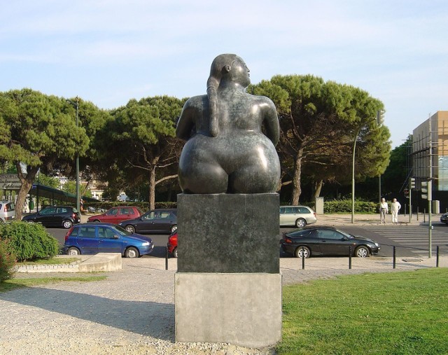 Zdjęcie rzeźby Fernando Botero, Lizbona