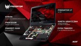 Nowy Predator 17 z kartą Nvidia GeForce GTX 1060