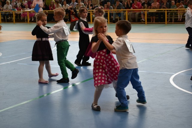 Mistrzostwa tańca towarzyskiego przedszkolaków w Człuchowie. 11.04.2013