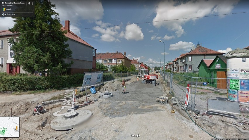 Zatorze w kamerach Google Street View.