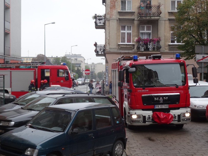 Pożar przy ulicy Górnośląskiej w Kaliszu