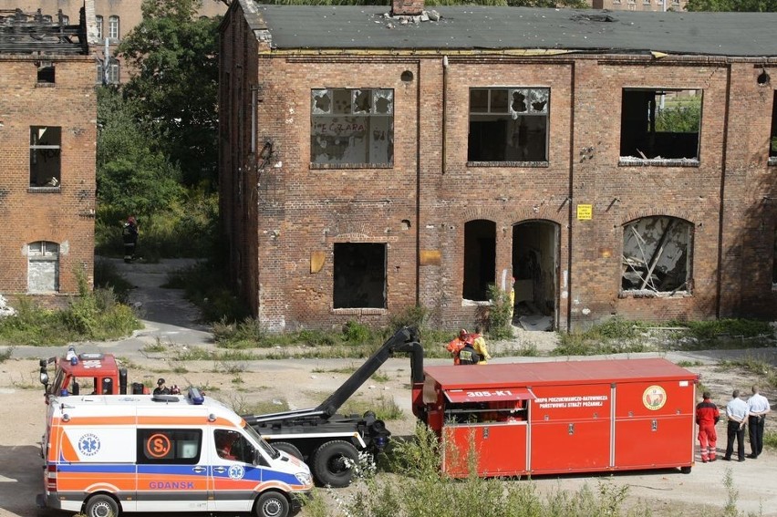 Gdańsk: Runął strop w tzw. blaszance na Dolnym Mieście