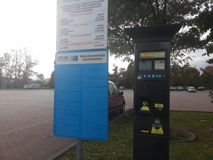 Płatny parking przy AKS Chorzów