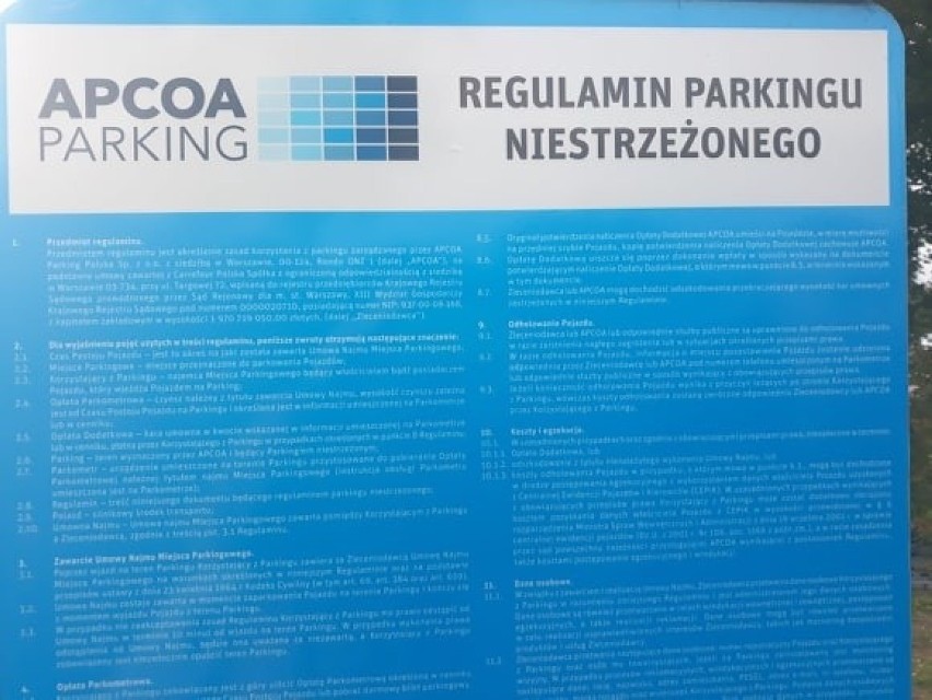 Płatny parking przy AKS Chorzów