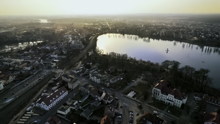 Wągrowiec z lotu ptaka. Tak wygląda miasto na zdjęciach zrobionych dronem 