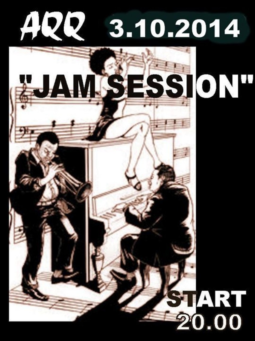 Jam Session w Pubie AQQ odbędzie się w piątek 3 października...