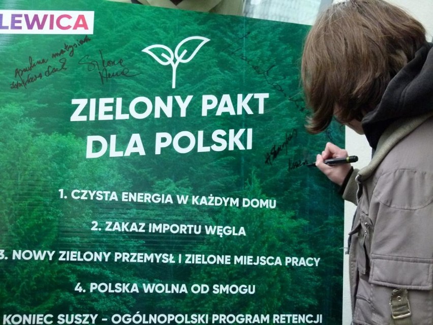 Kampania wyborcza 2019: Lewica i jej "Zielony pakt dla Polski"