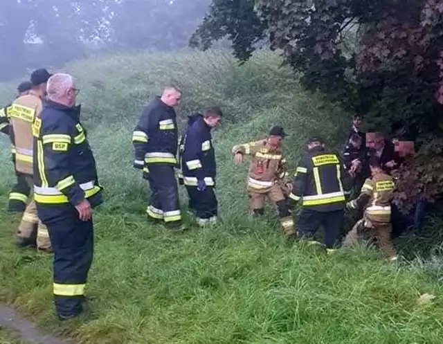 Mężczyznę odnaleziono w zaroślach w rejonie ulicy Jagiellońskiej w Otmuchowie