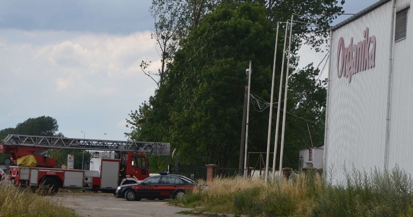 Pożar w Organice w Malborku [ZDJĘCIA]. Doszło do samozapłonu pianki poliuretanowej