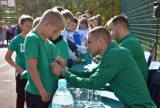 Piłkarze Radomiaka - Jakubik, Pawłowski i Feliks gościli w Publicznej Szkole Podstawowej numer 11 w Radomiu. Zobaczcie zdjęcia