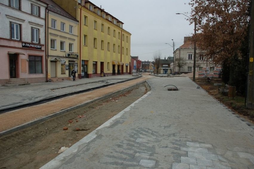 Roboty drogowe w ulicy Krakowskiej, Miłej i Mickiewicza