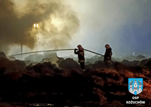 W akcji wzięło udział 19 zastępów straży pożarnej, pogotowie energetyczne i policja.