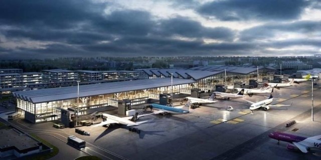 Planowana rozbudowa terminalu T2 ma być krokiem wyprzedzającym rozwijający się ruch lotniczy na gdańskim lotnisku