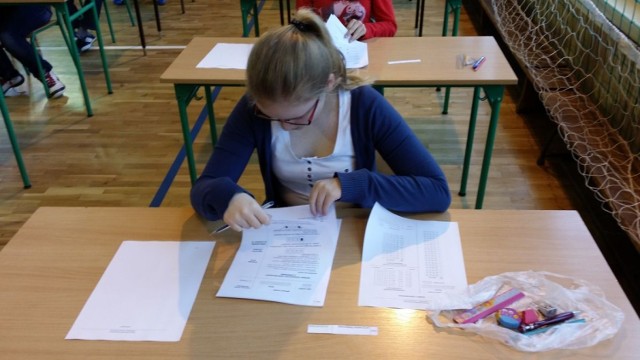 Próbny test szóstoklasistów 2014 w SP nr 3 w Wodzisławiu Śląskim