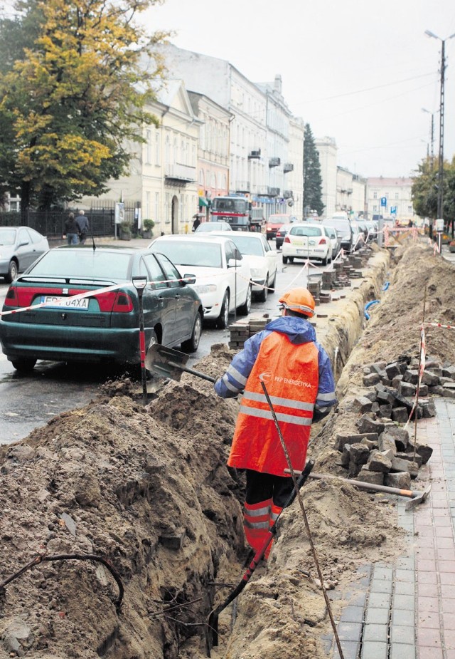 Piesi muszą liczyć się z utrudnieniami podczas remontu