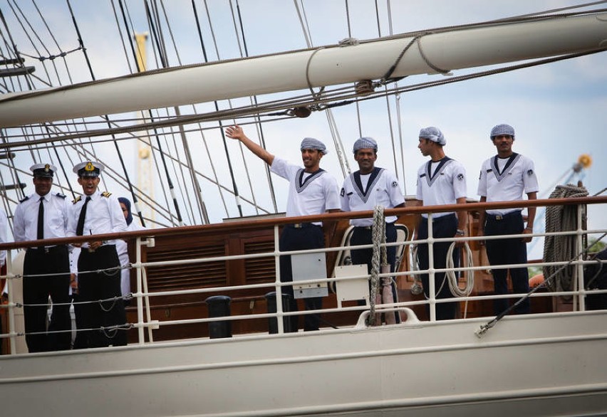 Załoga Shabab Oman II opuściła Szczecin! Pożegnaliśmy najsympatyczniejszych żeglarzy [wideo] 