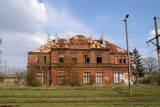 Pożar budynku dawnej stacji Łódź Karolew