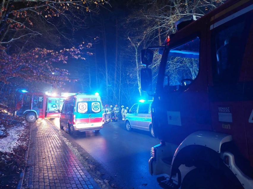 Wypadek w Sycowej Hucie. Zginęły dwie osoby