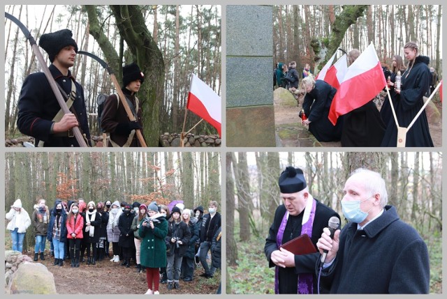 Liceum Sztuk Plastycznych upamiętniło 158. rocznicę bitwy pod Szewem, gmina Lubień Kujawski.