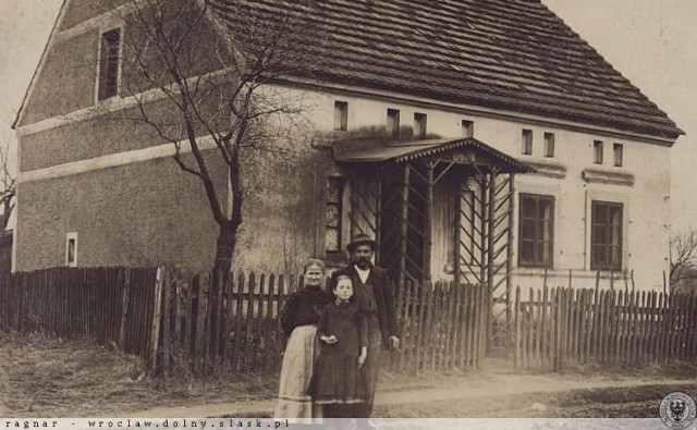 Lata 1910-1913
Podgórze, format pocztówki z tyłu napis "Dittersbach kr. Waldenburg Schles."