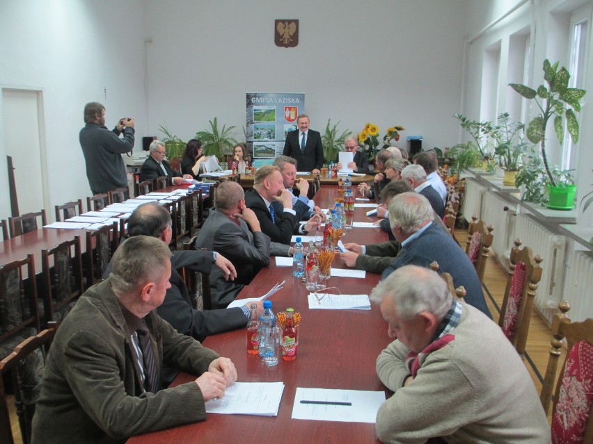 Pierwsza sesja Rady Gminy w Łaziskach