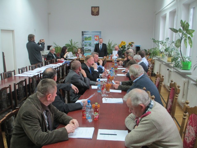 Pierwsza sesja Rady Gminy w Łaziskach