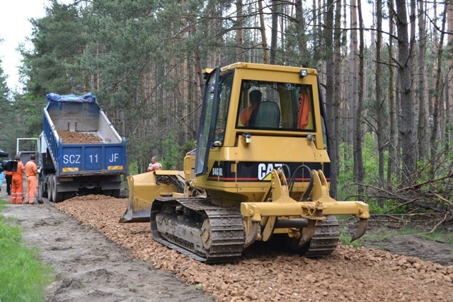 Budowa ścieżki pieszo-rowerowej w gminie Żarki