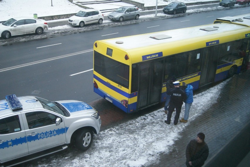 Zderzenie autobusów KLA na ulicy Górnośląskiej w Kaliszu [FOTO]