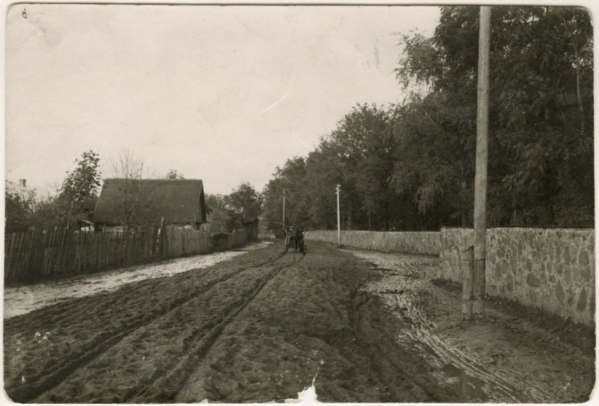 remont ul. Bakałarzewskiej, ok. 1930
