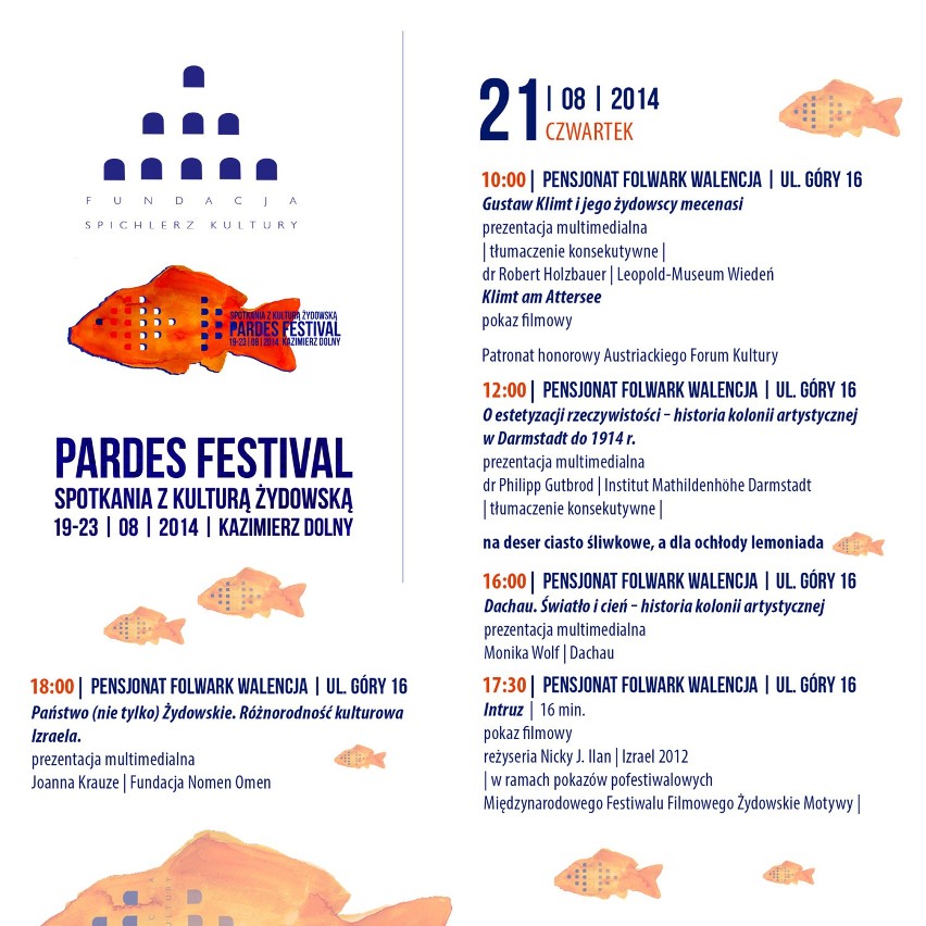 Kazimierz Dolny: We wtorek rusza "Pardes Festival"