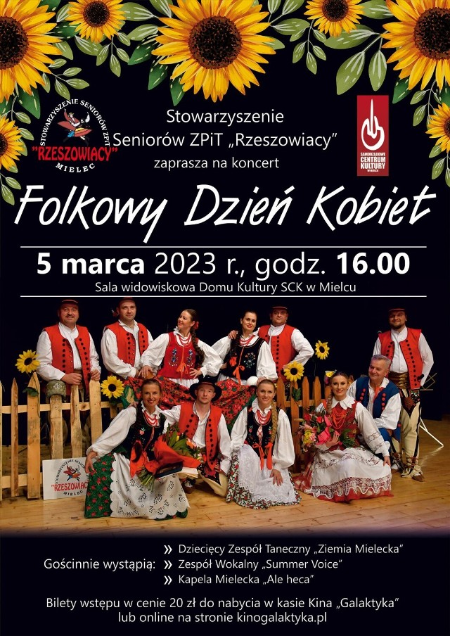 Koncert w wykonaniu Stowarzyszenia Seniorów ZPiT „Rzeszowiacy”