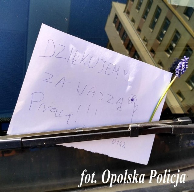 - To był miły gest - mówią policjanci z Opola.