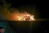Pożar w Sędzińcu. Spłonęła stodoła - nic z niej nie zostało! 